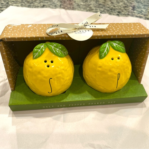 Rae Dunn Other - Rae Dunn lemon salt and pepper shakers NIB